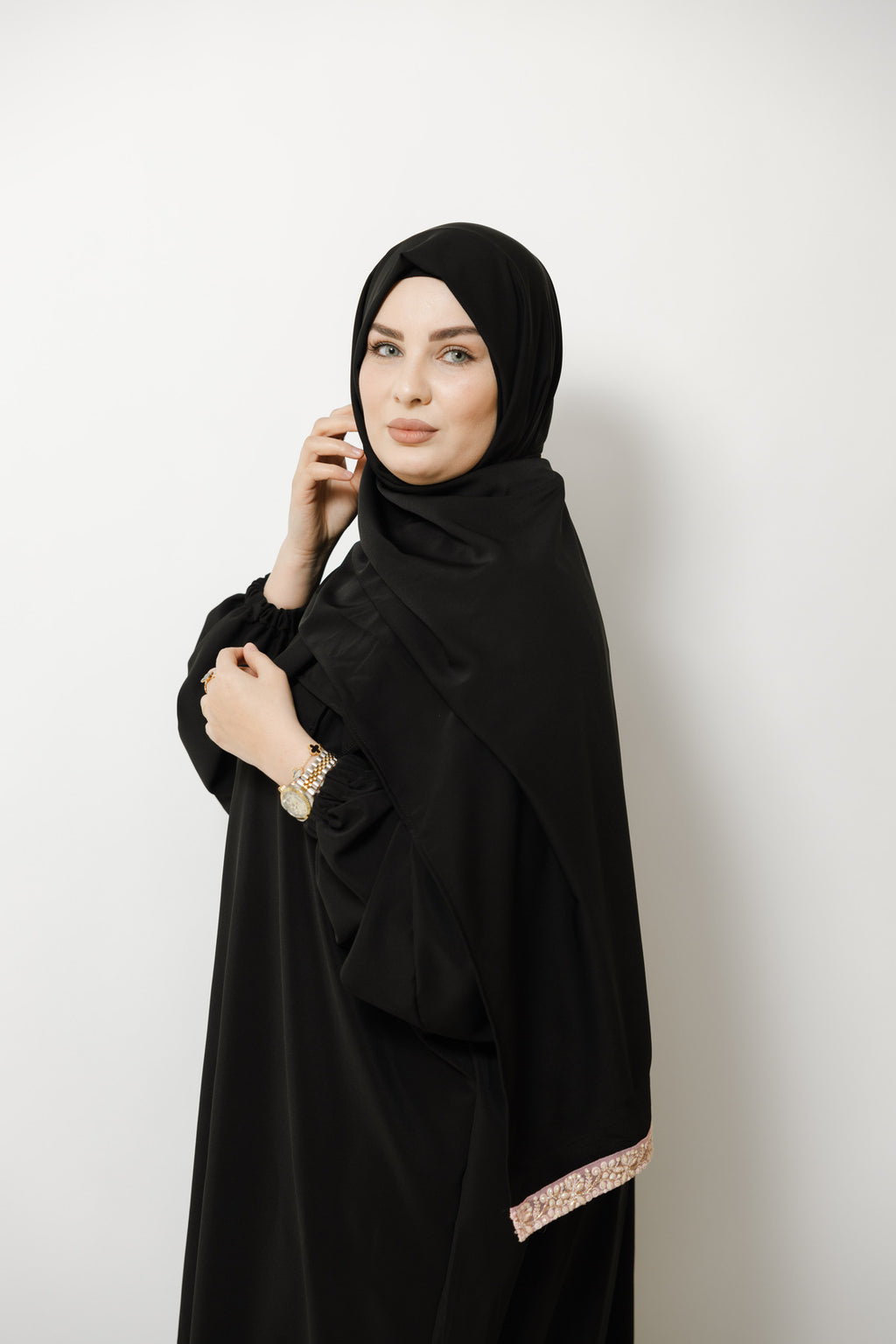Abaya Salat Blanc
