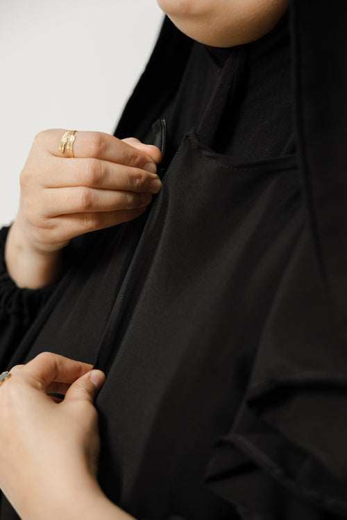 Abaya Salat Noir