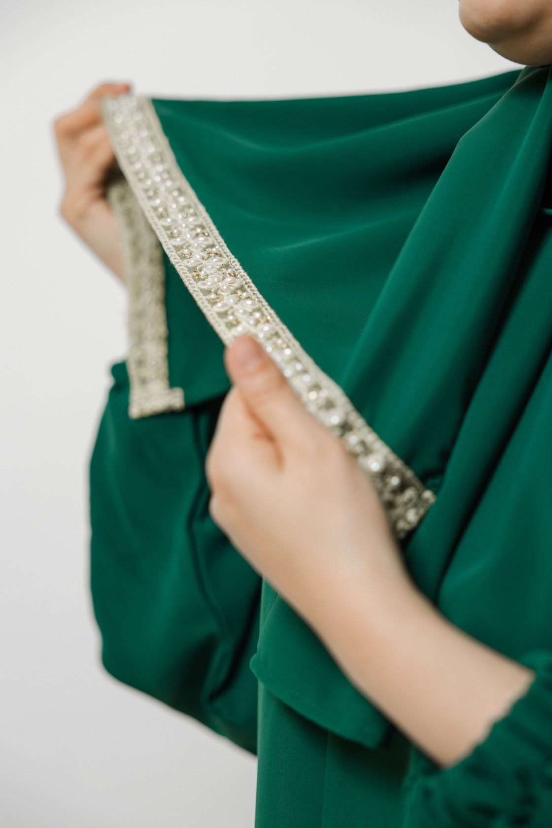Abaya Salat Vert