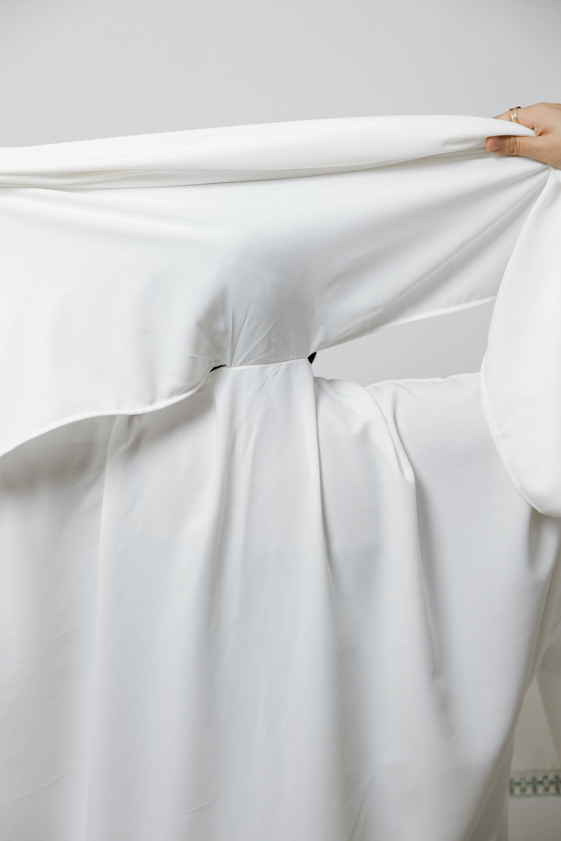 Abaya Salat Blanc